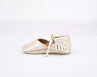 PLATINUM || mary jane moccasin