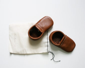 BROWN || loafer moccasin