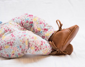 BROWN || leather boot