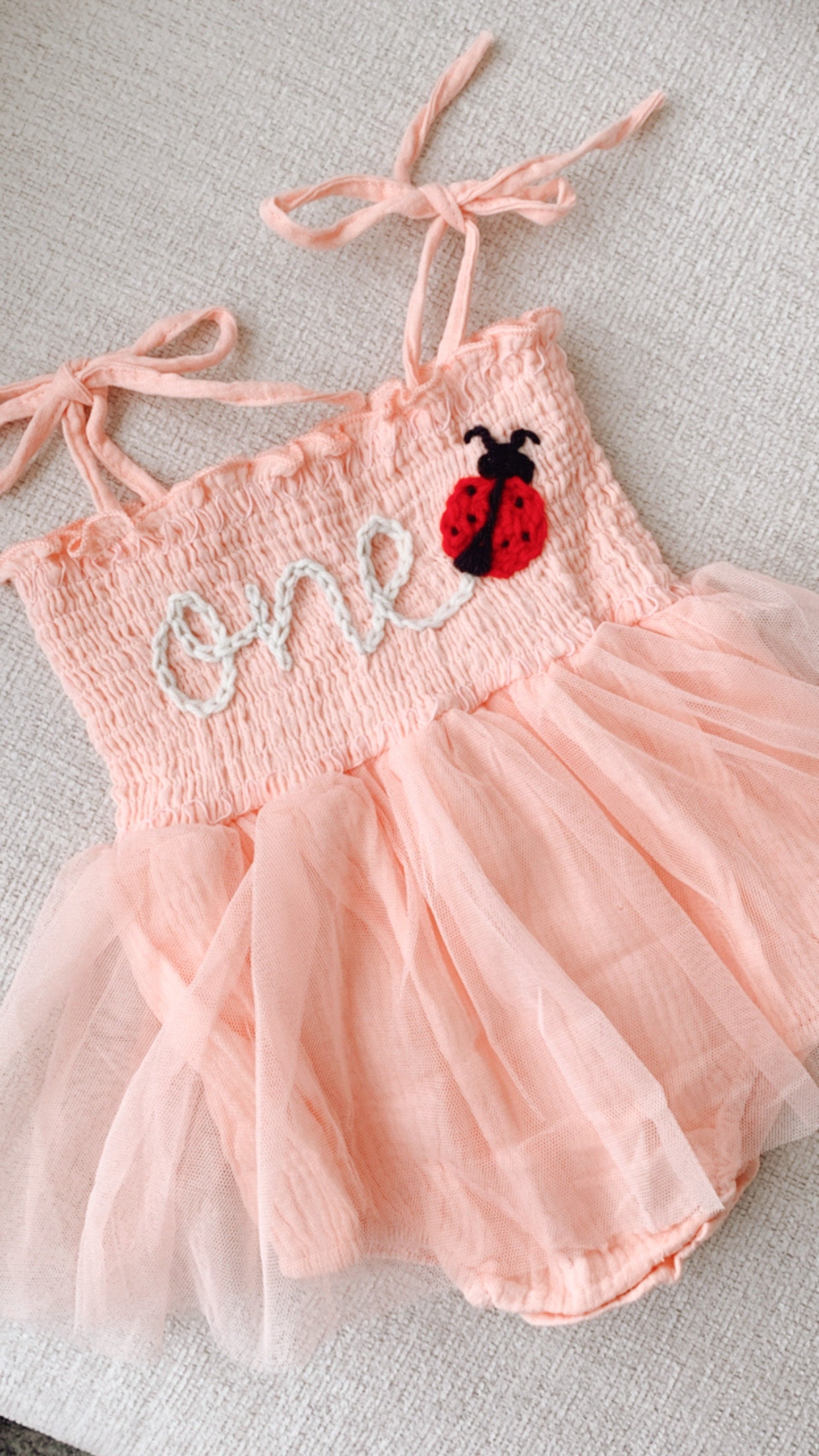 Ladybug Dress for Birthday - Etsy