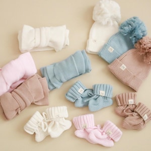 Newborn Hats Newborn Headband Baby Announcement Baby Knitwear Headwrap