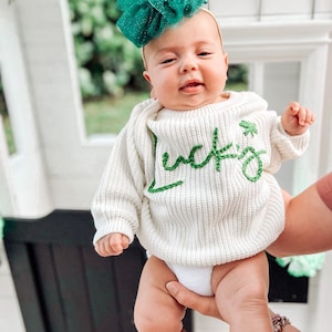 Baby Shamrock Sweaters Etsy Australia