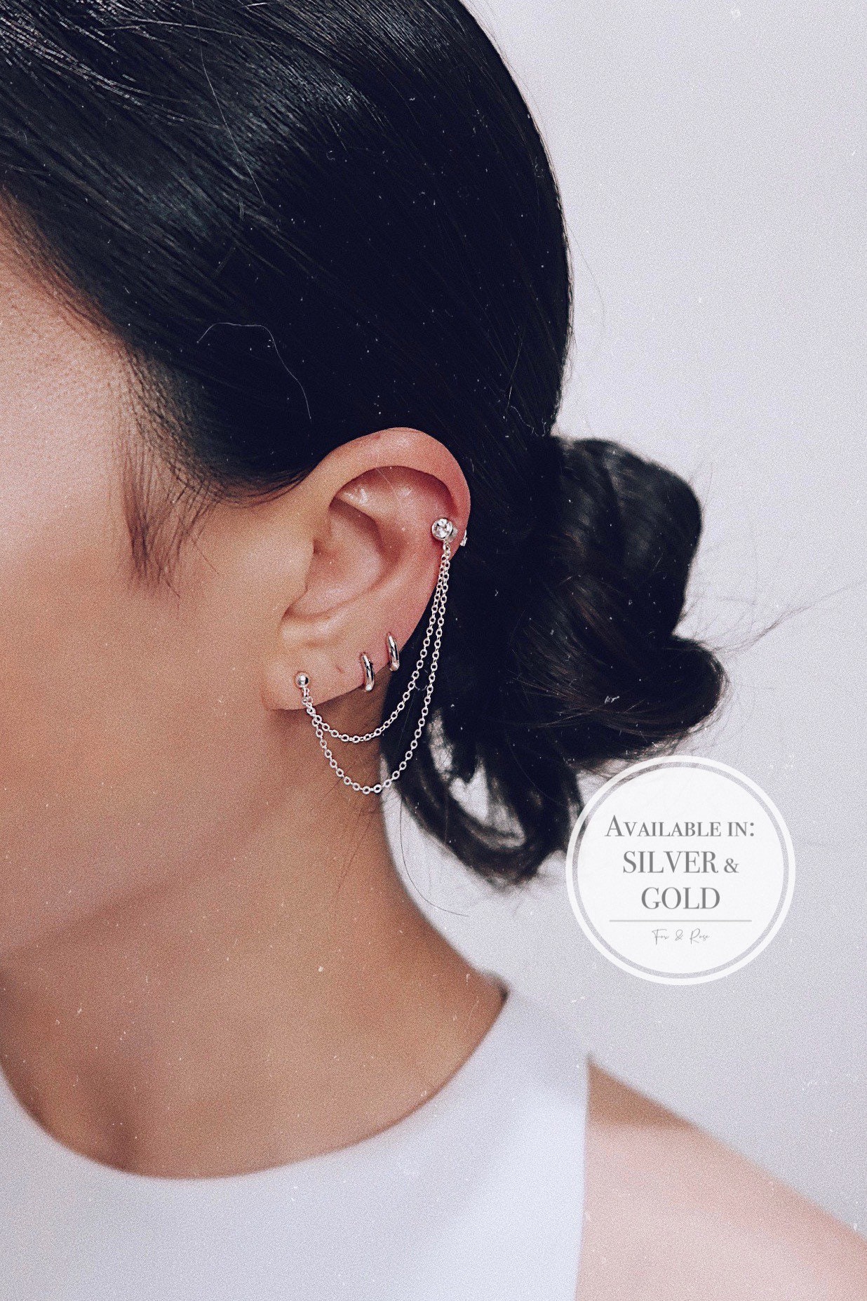 Lobe Helix Piercings - Etsy