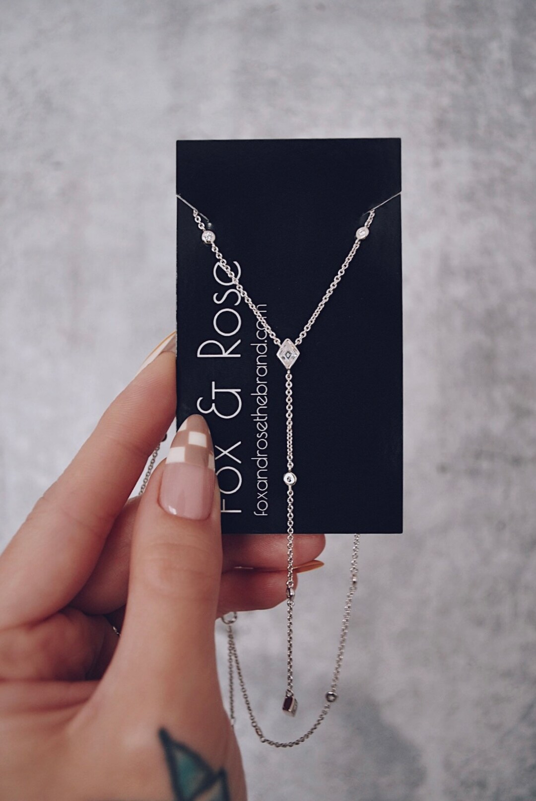 Collana Lariat Y Con Ciondolo Farfalla In Argento – Gioiello Goccia Bohémin Per Donna E Ragazza, Stile Minimal - 4