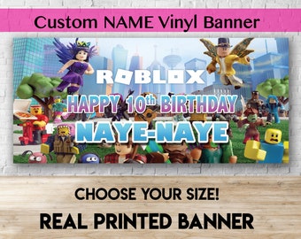 Roblox banner | Etsy