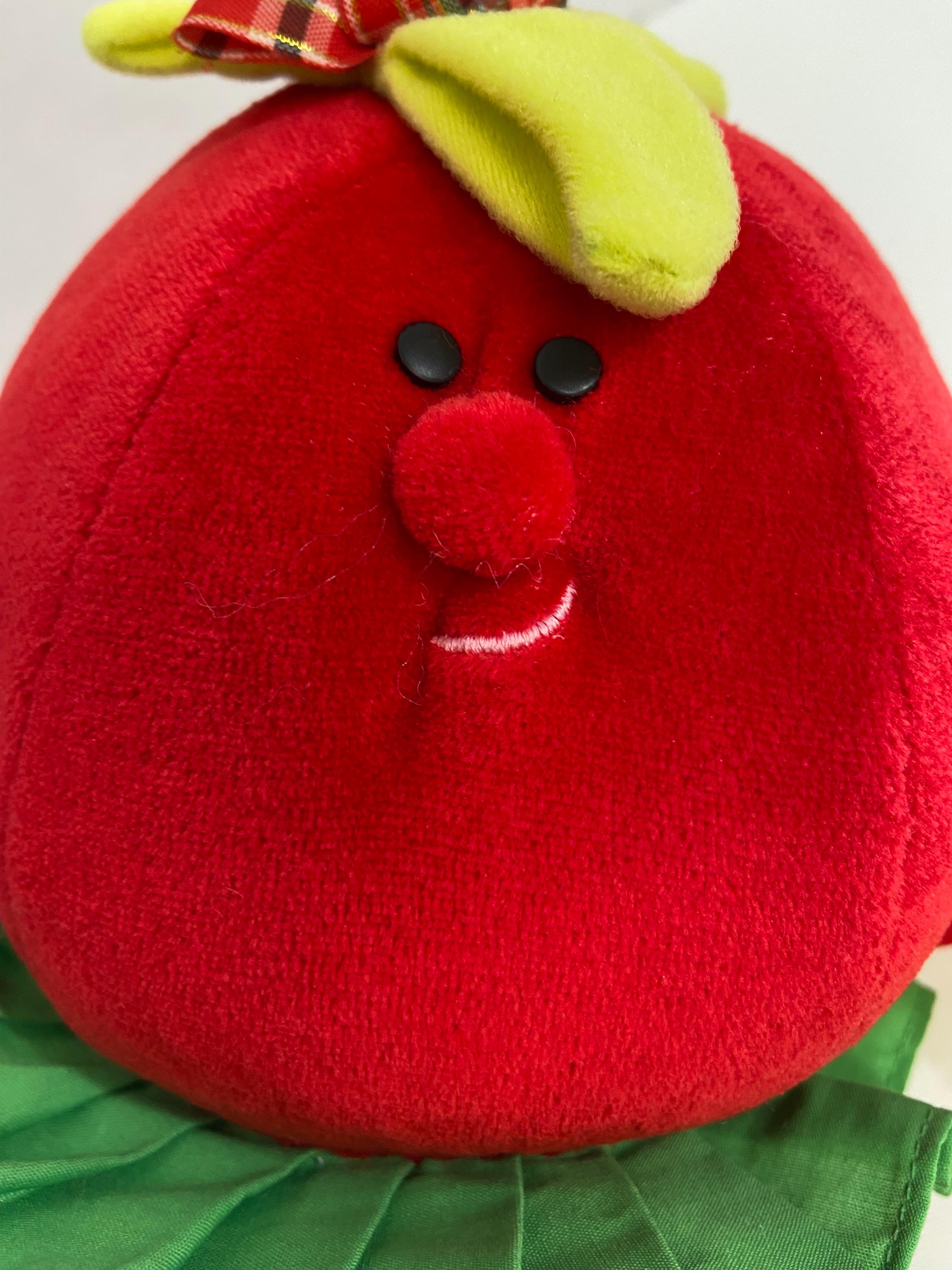 Vintage Avon ® Somersaults ® © 1986 Plush Tallulah Tomato Pal - Etsy