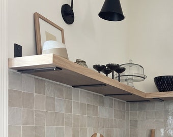 Heavy Duty Shelf Bracket, Holds 100 lbs, Open Shelving Supports, American Made, Hardware Included