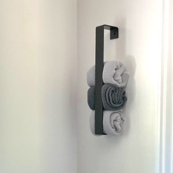 Vertical Towel Rack Etsy
