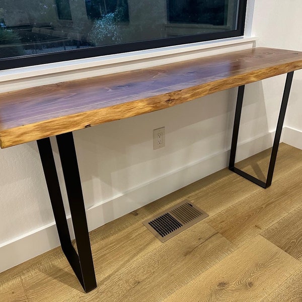 Console Table Legs, 2 Pack, Metal Desk Legs