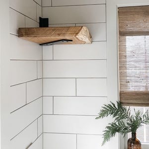 Corner Shelf Bracket for Floating Shelves, Many Sizes, Metal Support, Made in USA