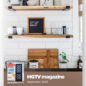 hgtv shelving brackets