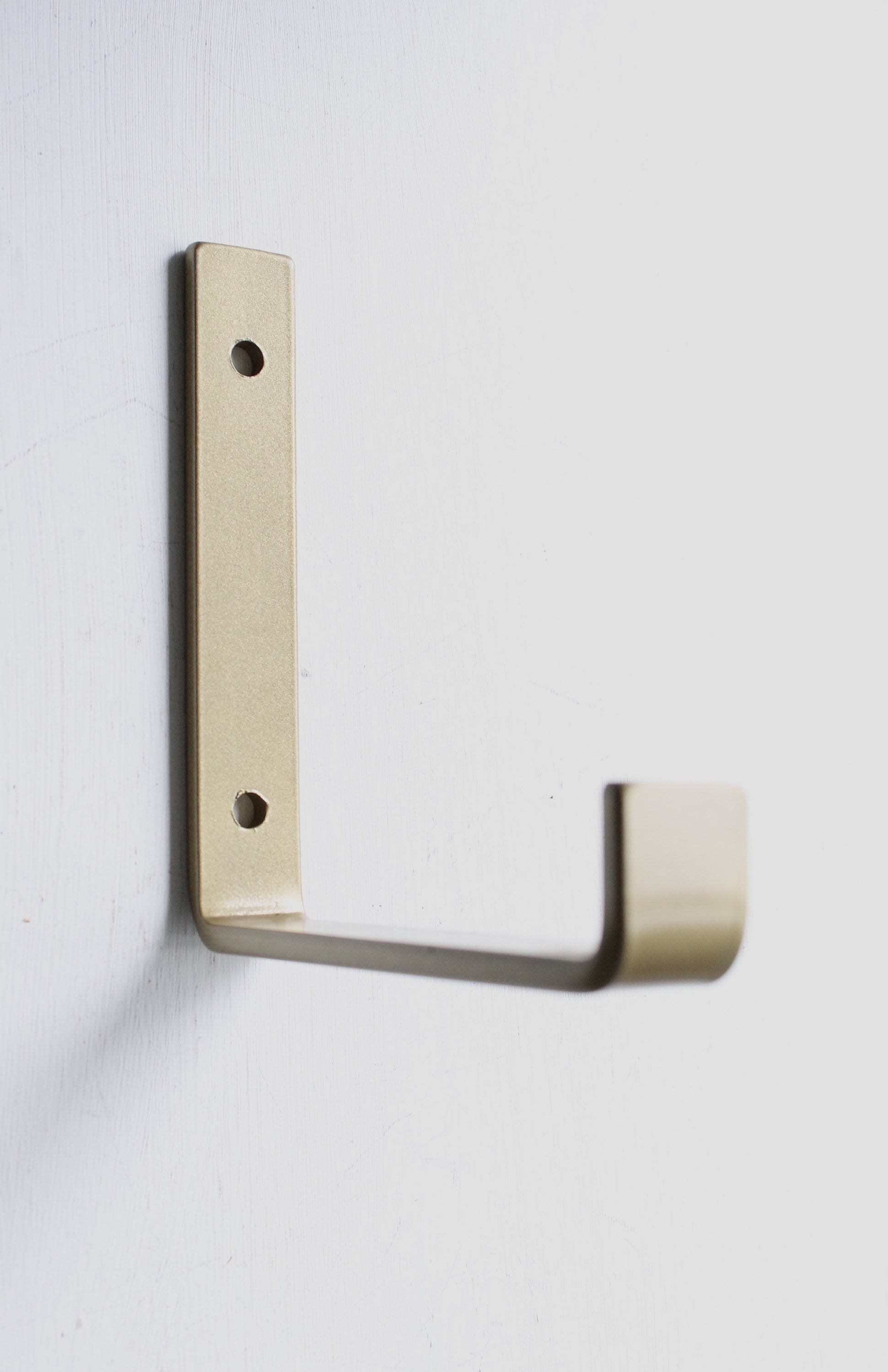 Brass Bracket for Floating Wall Shelf Modern Shelving Etsy