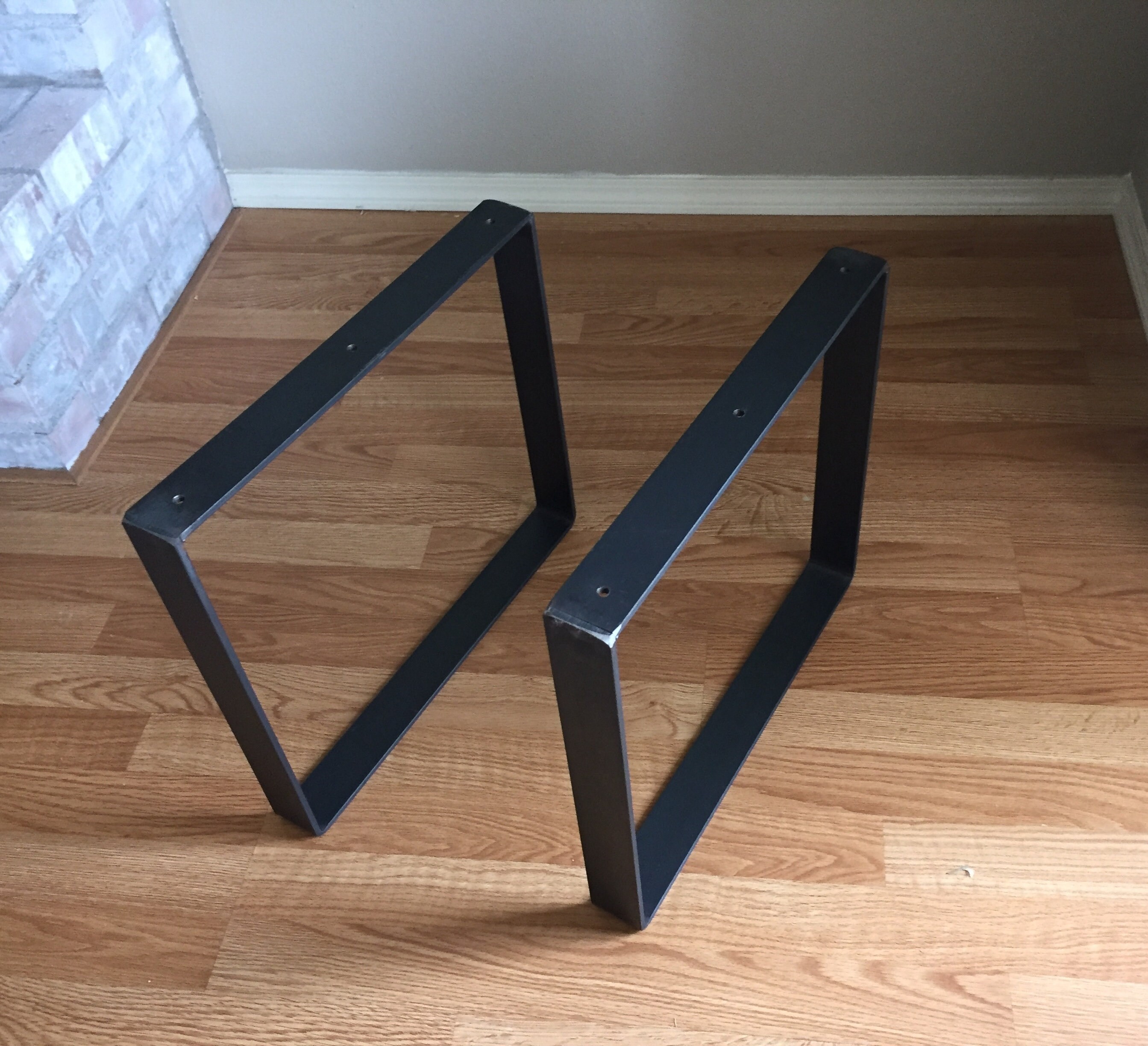 Coffee Table Legs 18 x 16 Set of 2 Available in Etsy