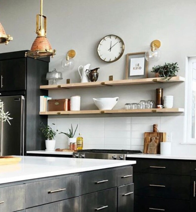 Heavy Duty Metal Shelf Bracket for Floating Shelves as Seen Etsy