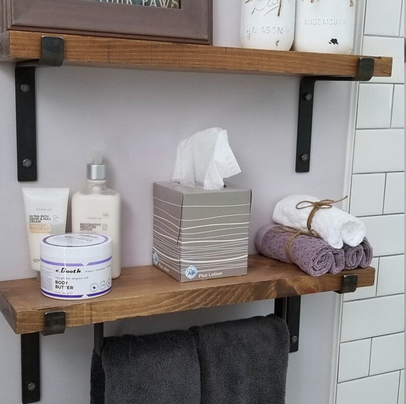 Towel Bar in Various Lengths With a 3.5 Projection Etsy