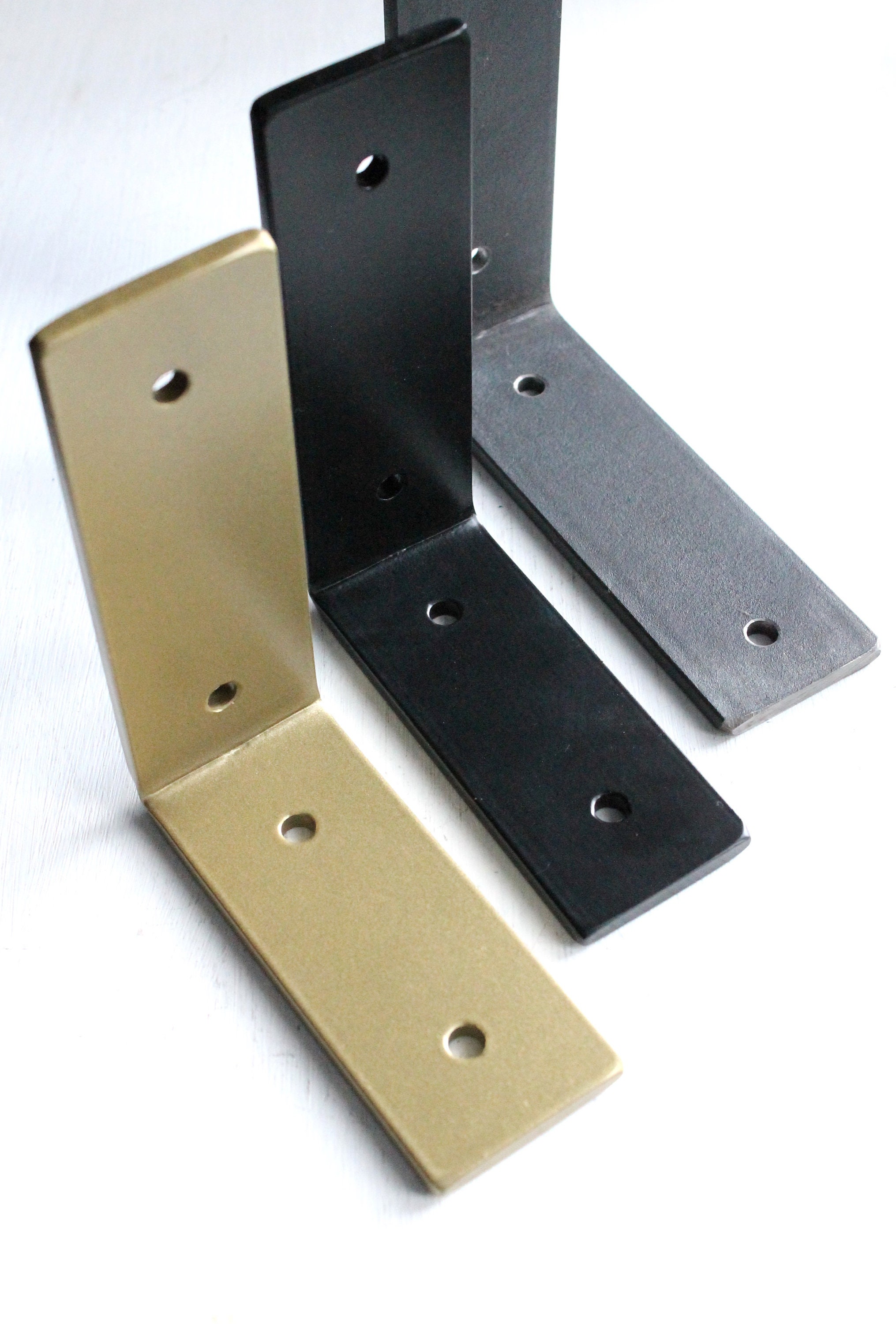 Heavy Duty Bracket L Brackets for Shelf Hardware Included Etsy