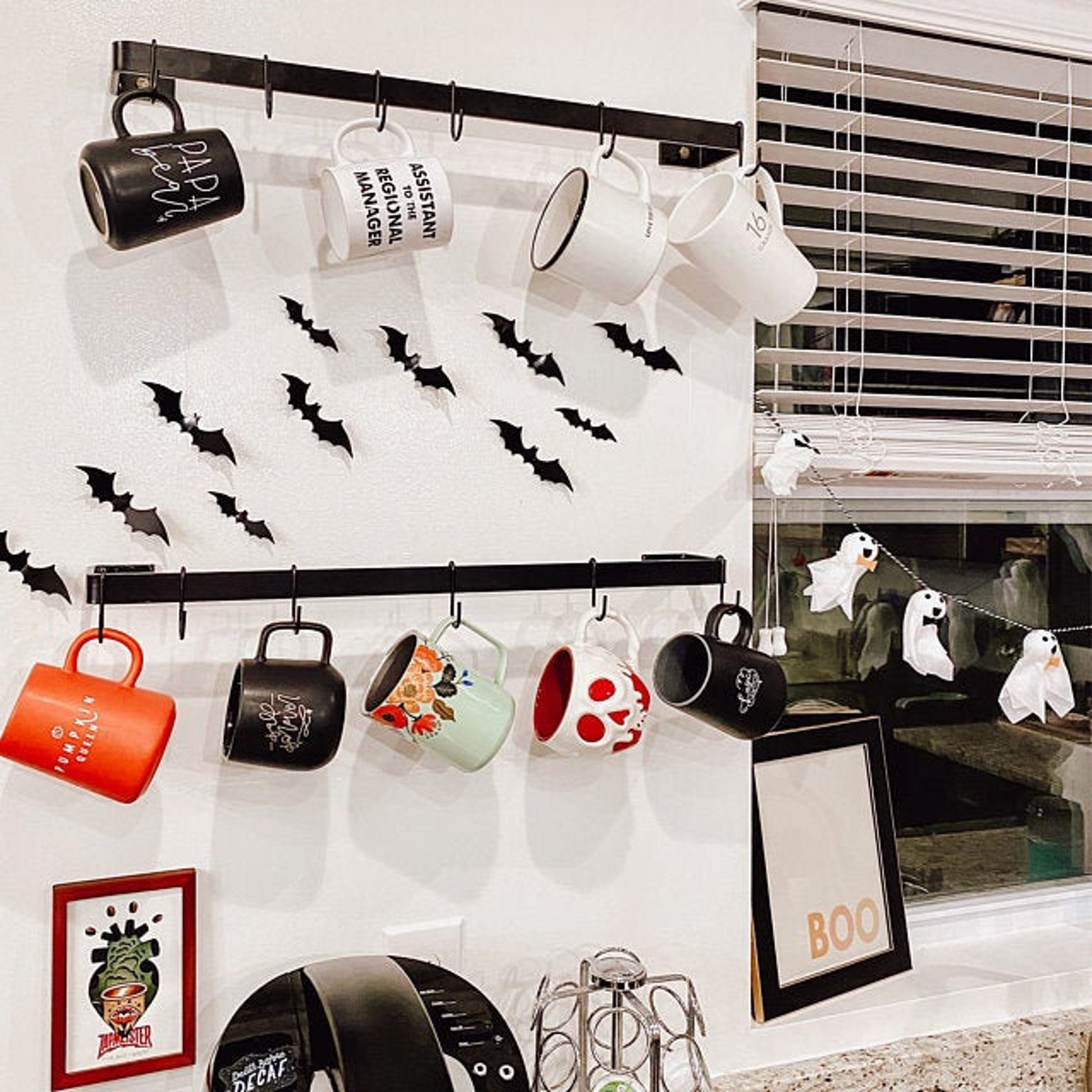 Utensil Bar With Hooks Etsy Canada