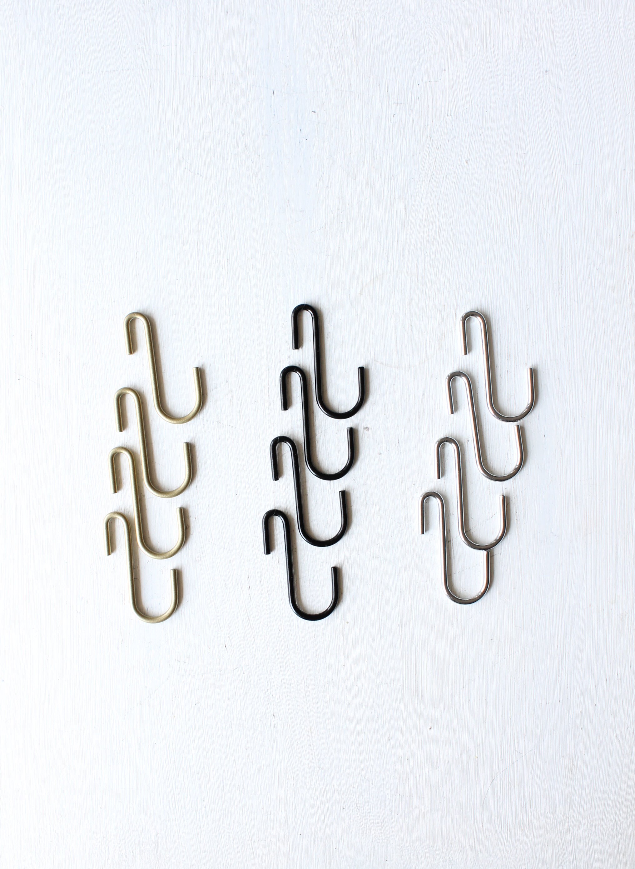 S Hooks for Hanging 2.5 Metal Hooks Pack of 4 Etsy UK