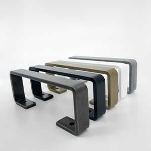 Wall Mounted or Under Shelf Hand Towel Holder in Various Colors and Sizes