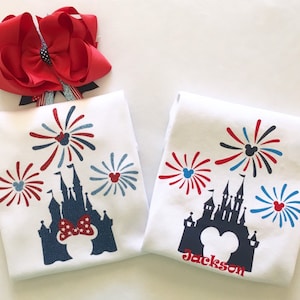 July 4th Shirt for Boys, July 4th Mouse, Shirts for Toddler Boy, Independence Day Shirt, Red White Blue Shirt, 4th of July Shirt for Toddler