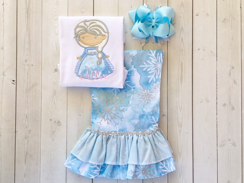 Princess Outfits for Toddlers Personalized Princess Shirts Ice Etsy