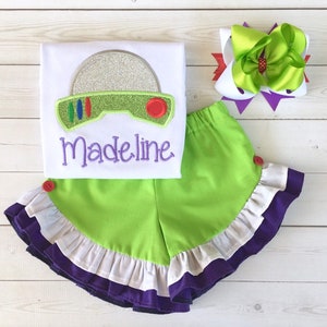 My First Trip Outfits for Girls, Toy Space Shirts, Toy Outfit for Girls, Princess Outfits, Space Cadet Shirts, Girls First Birthday Outfit
