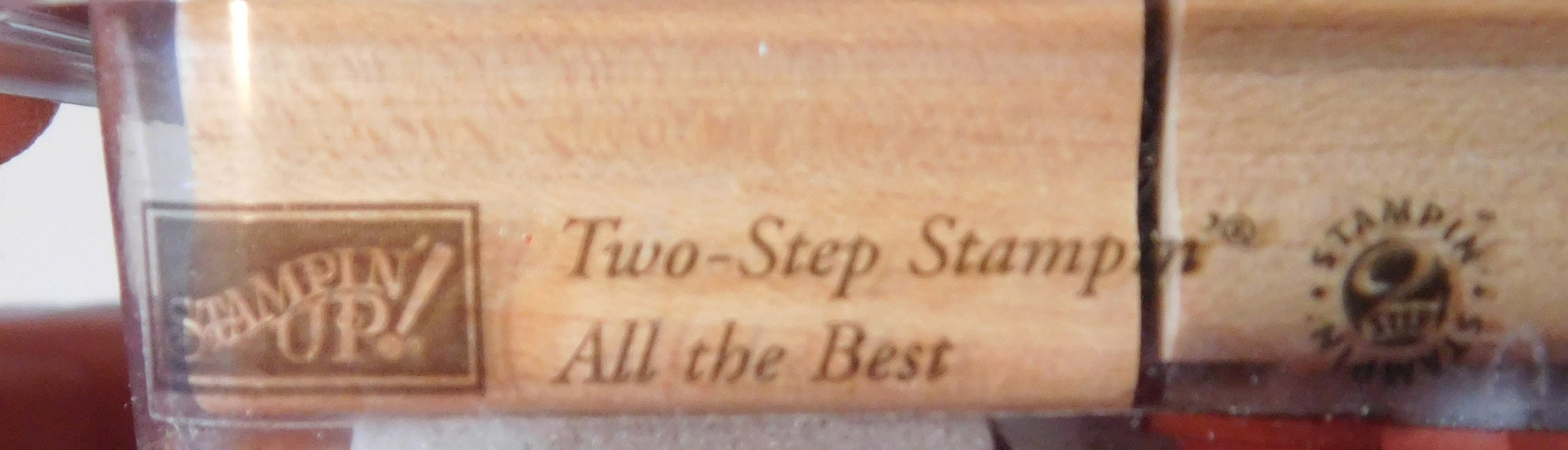 Stampin' Up! ALL THE BEST Wood Mounted Retired Stamp Set - Etsy