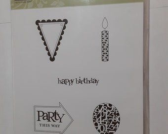 Stampin' Up! PARTY THIS WAY Retired stamp set