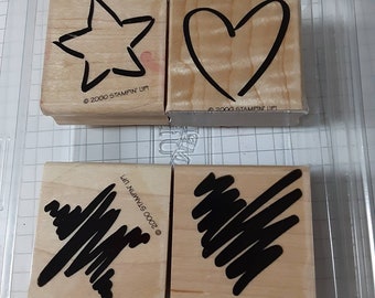 Stampin' Up! SCRIBBLES Retired stamp set