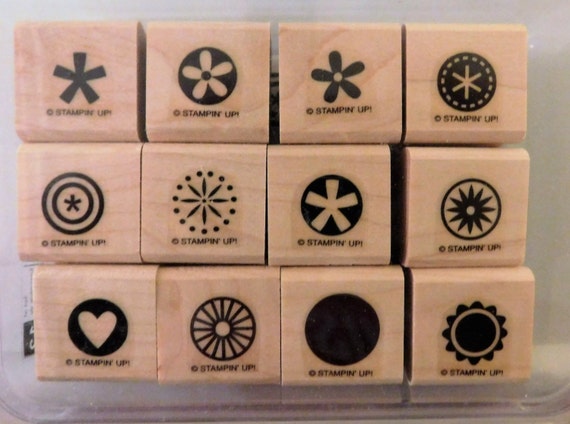 Stampin' Up Little Pieces RETIRED stamp set | Etsy