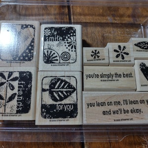 Stampin&#39; Up! SIMPLY THE BEST Retired stamp set