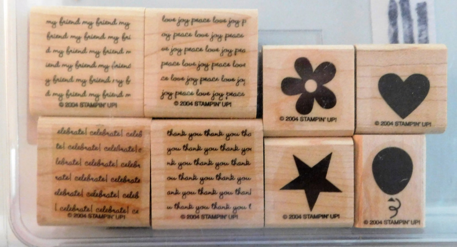 Stampin' Up Mini Messages RETIRED Stamp Set Etsy