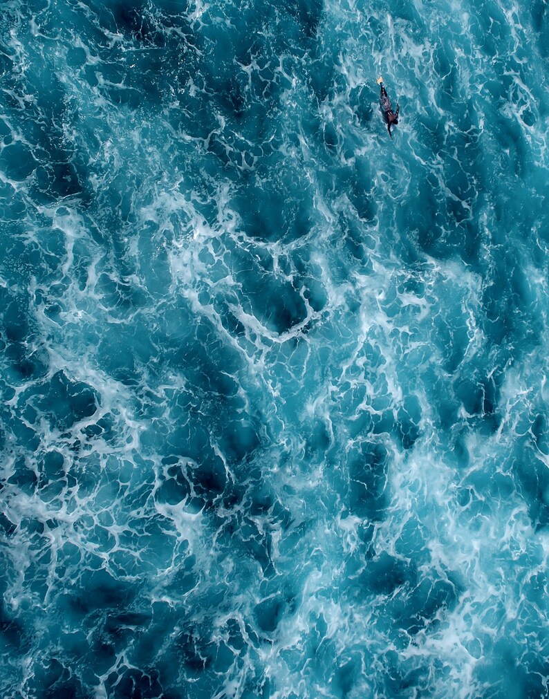 Coastal Art Set of 3 Prints Triptych Sea Prints Coastal Etsy