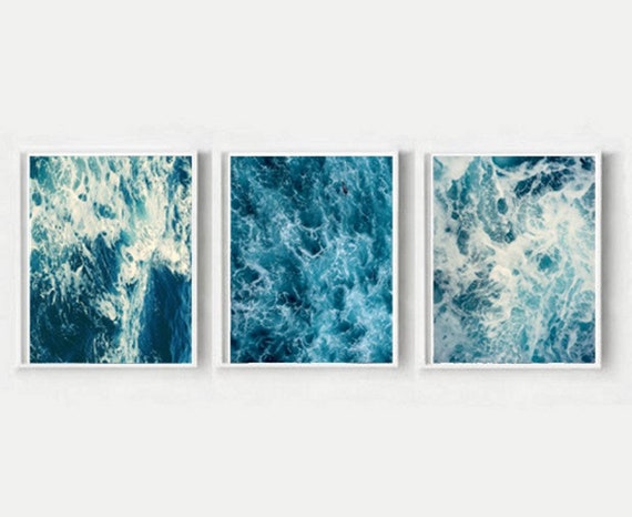 Download Strand triptychon wandkunst Desktop Wallpaper