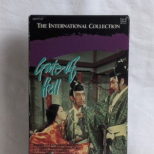 Gates, Of, Hell, VHS, Video, Film, Academy, Award, Winner, Samurai, Subtitled, Drama, Machiko, Kyo, Kazuo, Hasegawa