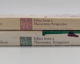 Vintage James M. Gustafson Ethics From A Theocentric Perspective