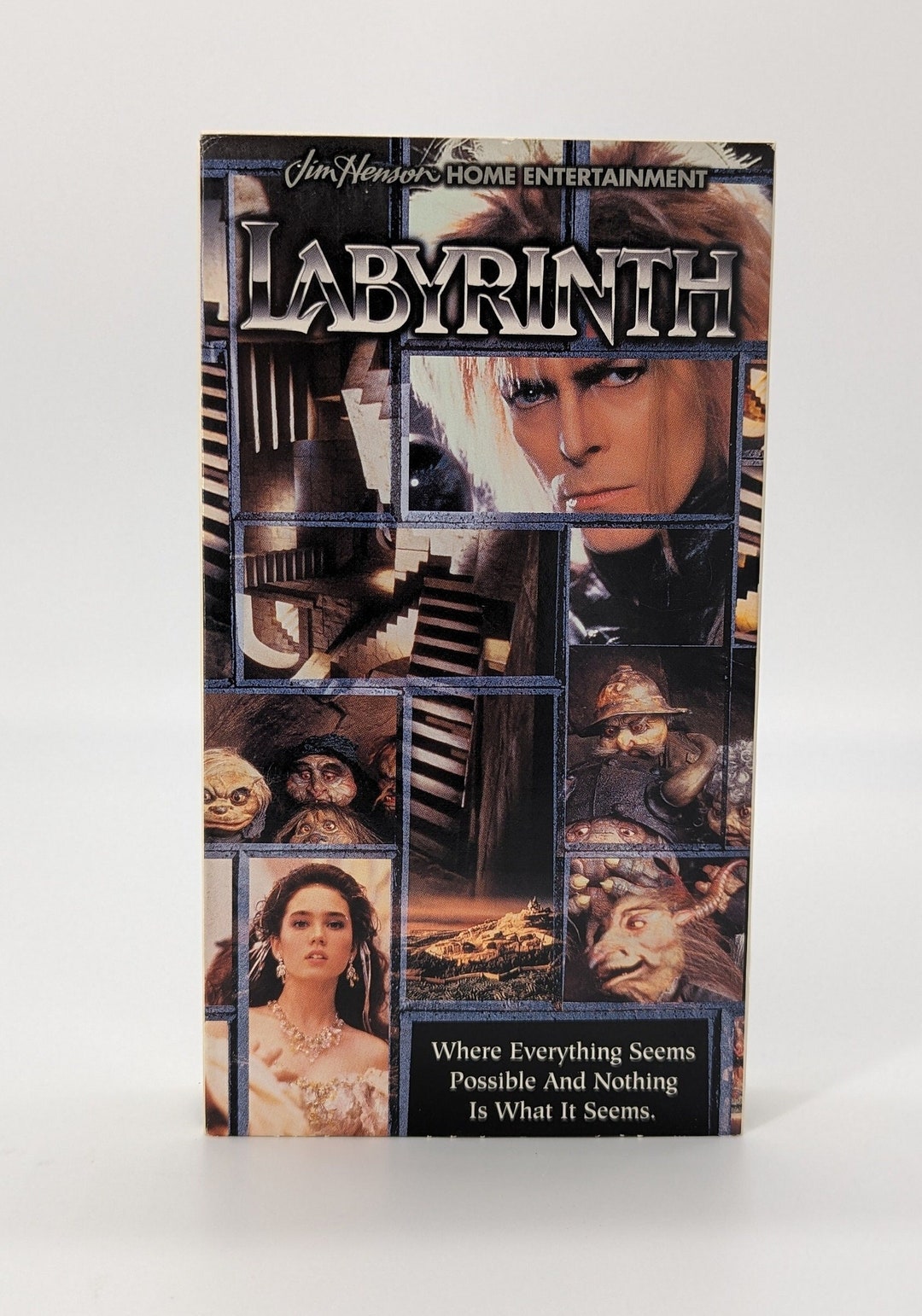 Labyrinth VHS David Bowie Jennifer Connelly Jim Henson Lucas Non