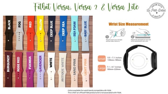 Fitbit Versa, Versa 2 & Versa Lite watch band / strap / sports band / silicone band
