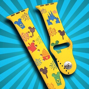 Mickey Mouse Snacks Watch Band image 2