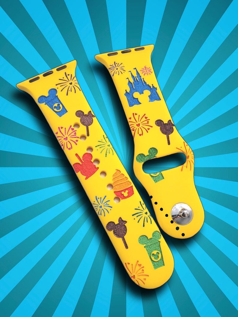 Mickey Mouse Snacks Watch Band image 2