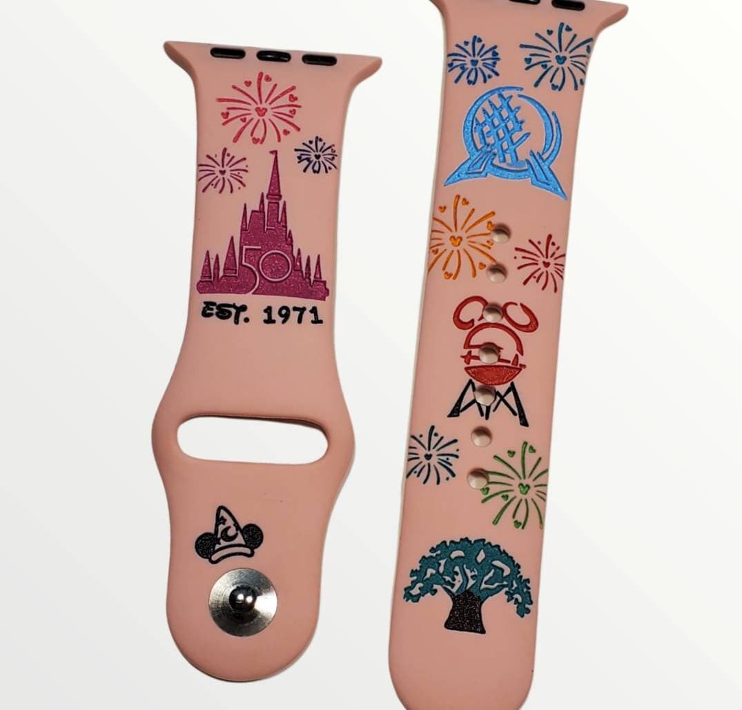 Disney Watch Band 50 Years of Magic Disney World 50th Etsy Canada