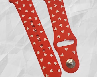 Mikey Mouse Confetti Watch Band Silicone strap