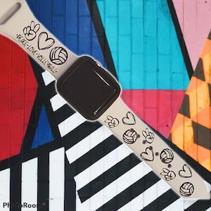 Volleyball Watch Band Sports Silicone Band UK