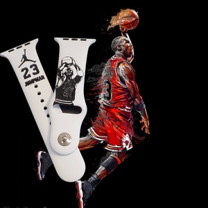 Michael Jordan Watch Band / Sports Silicone Band image 1