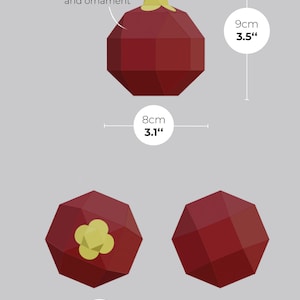 CORALMEE Waben-Tannenbäume 10 Stück - 3D Papier Weihnachtsdekoration