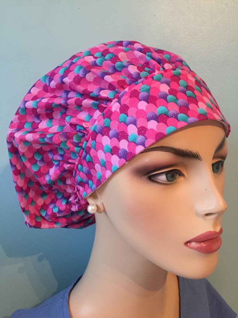fish scale hat