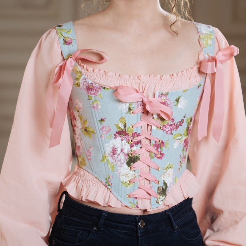 18th century style corset