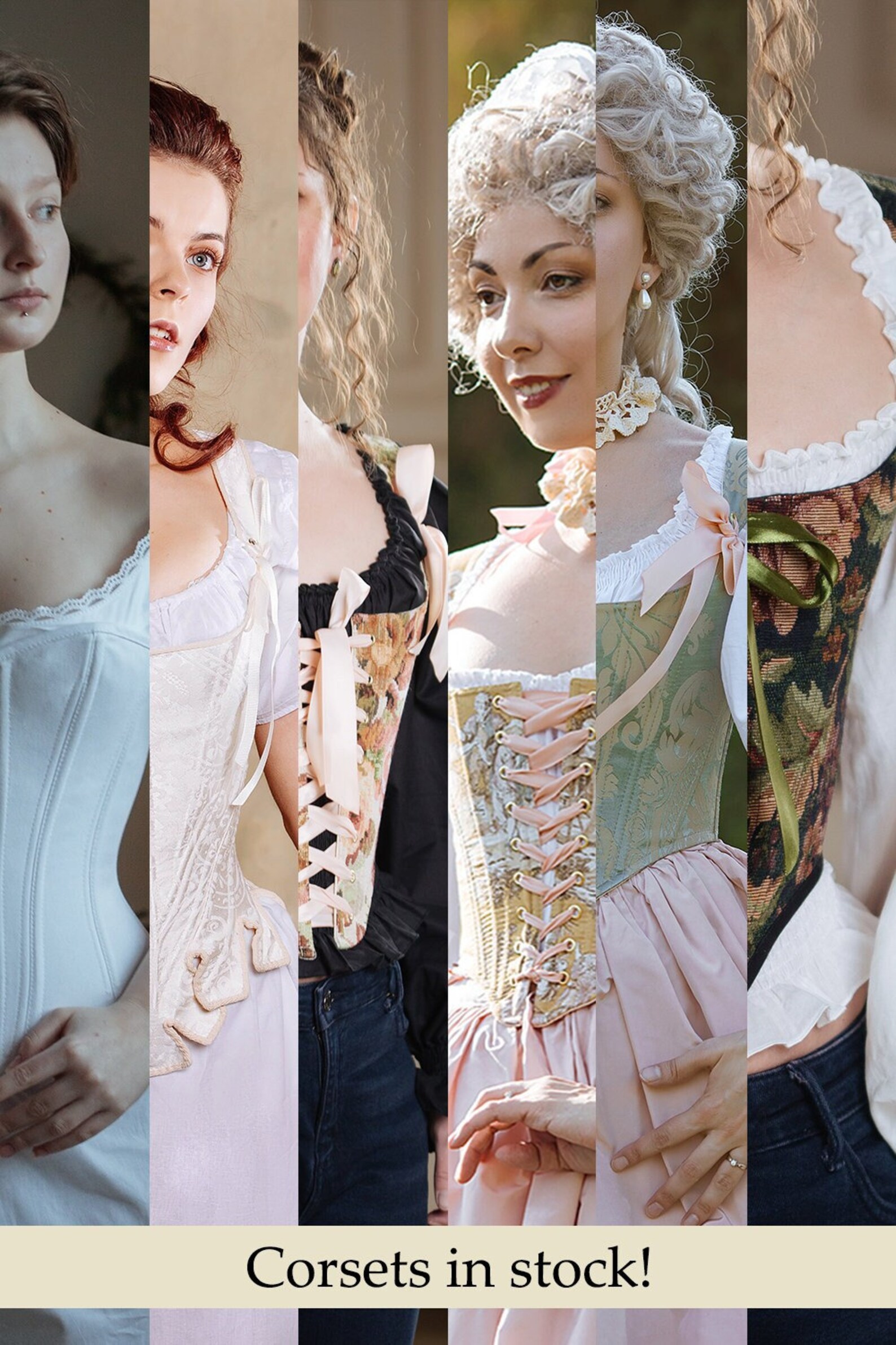 Modern Rococo Corset In Stock Corsets: Rococo, Regency & Civil War Period Styles - Etsy