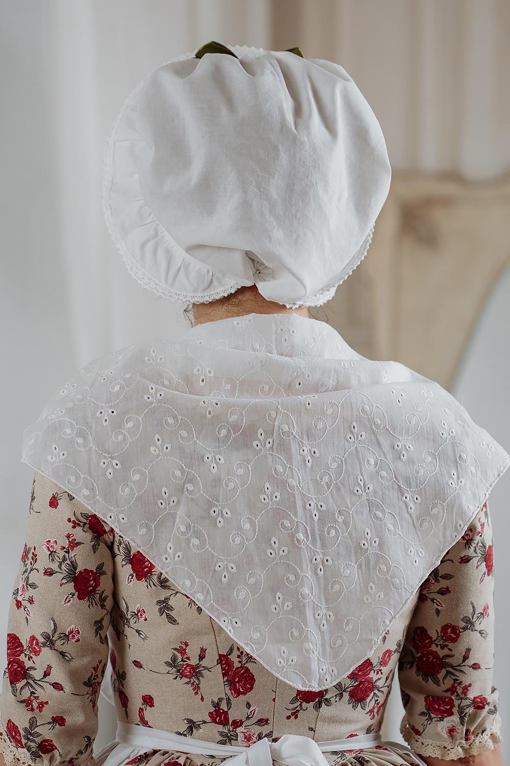Puff Cap Headwear Rococo 18th Century - Etsy