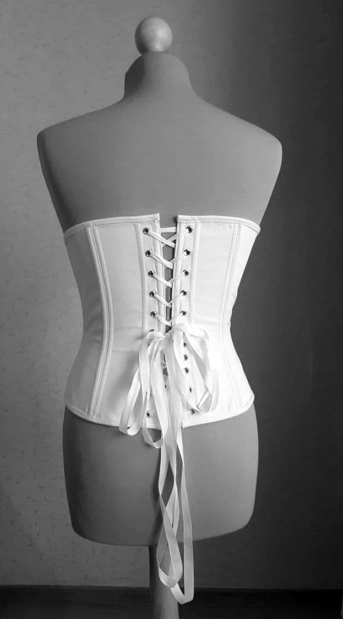 Civil War period corset 1840-1860s Victorian corset Romantic | Etsy